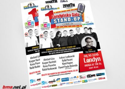 stand-up plakat