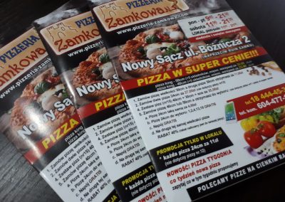 pizzeria ulotki