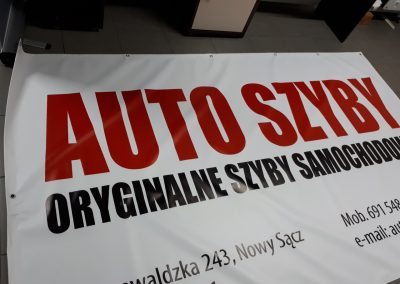 auto szyby baner