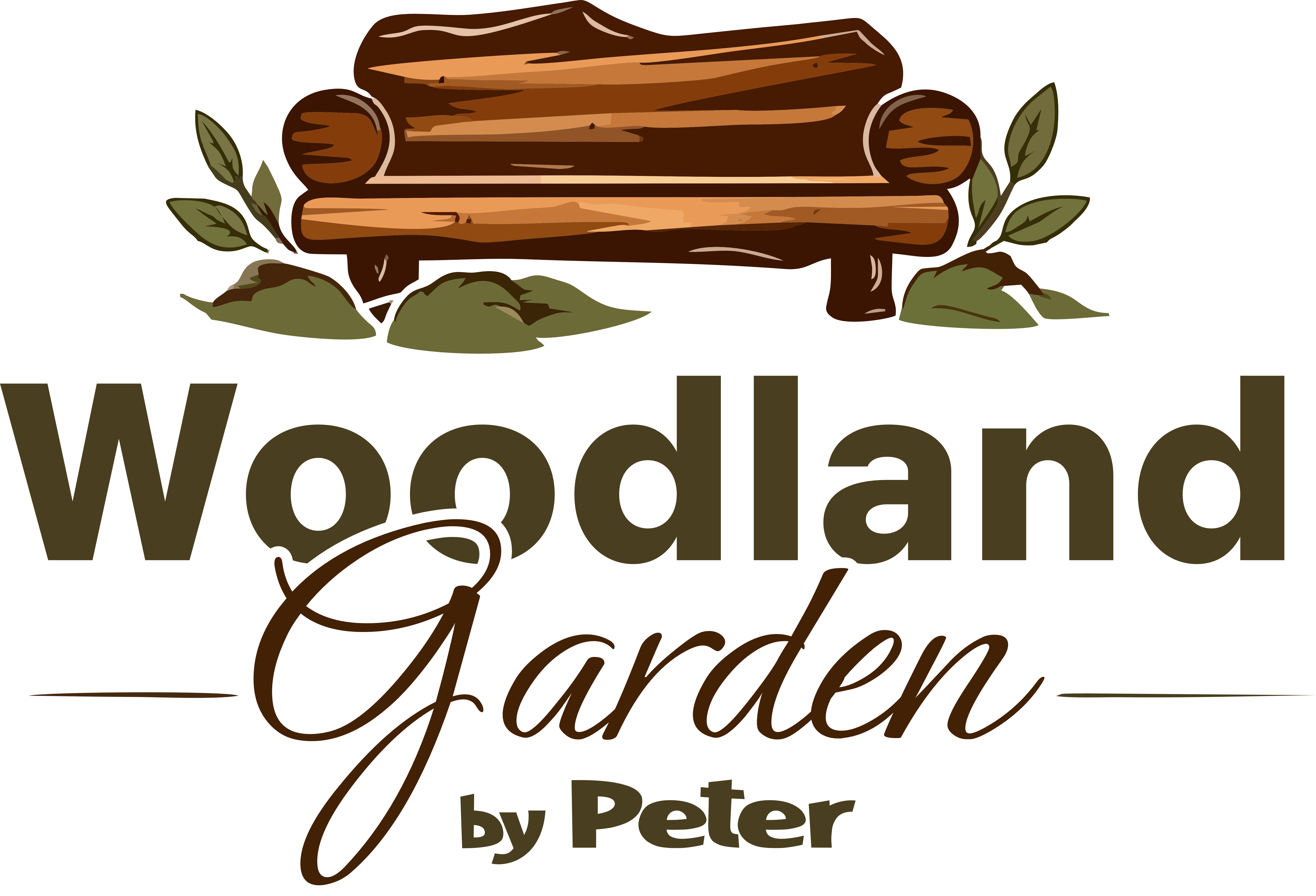 logo Woodland Garden by Peter